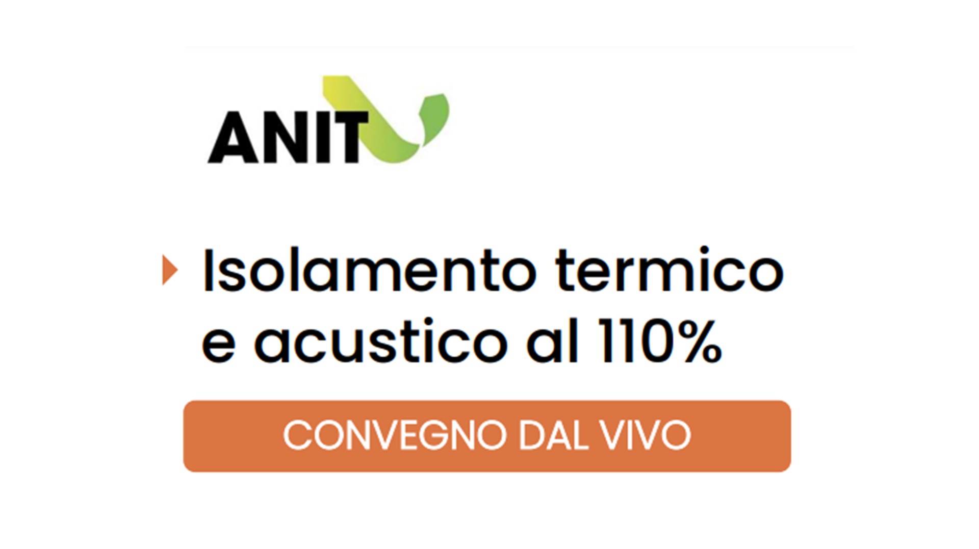 Isolamento termico e acustico al 110%